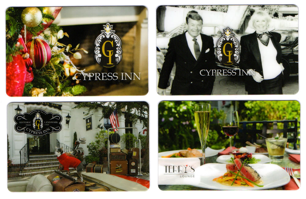 cypress inn gift cards carmel by the sea hotel and restaurant doris day