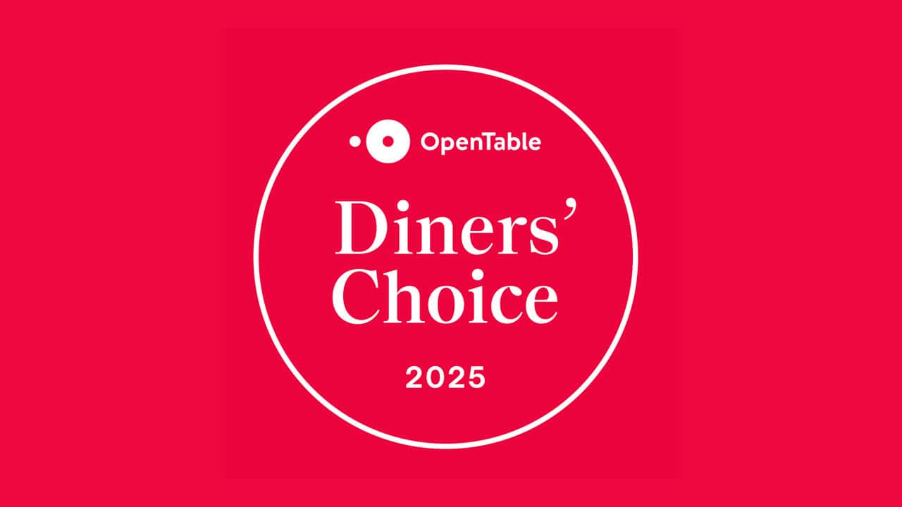 OpenTable Diners' Choice Award 2025