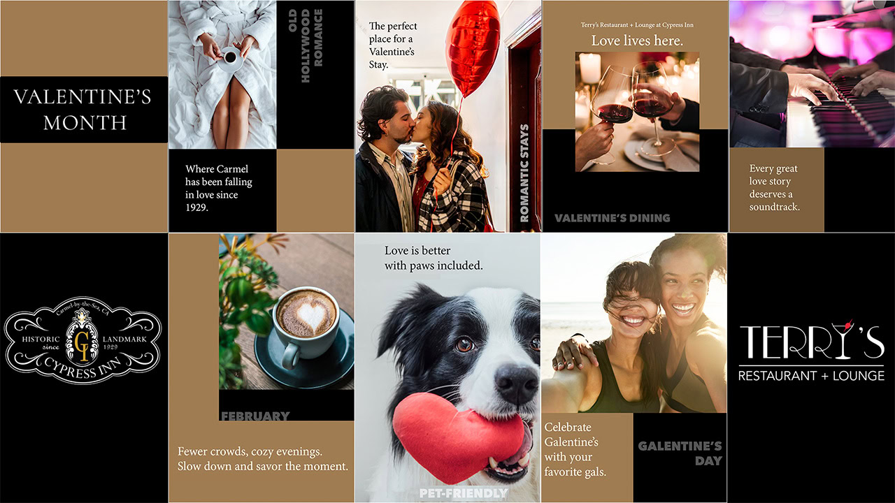 Valentine's Month at Cypress Inn