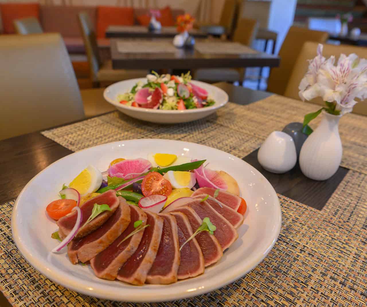 Terry's Restaurant and Lounge Tuna Tartare and Blood Orange Salad